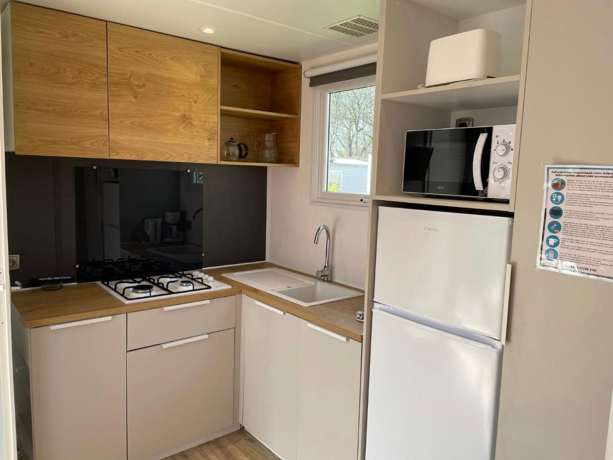 Mobilhome Tout Confort M9 Domaine De Lanniron Quimper Buitenkant foto