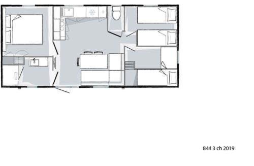 Mobilhome Tout Confort M9 Domaine De Lanniron Quimper Buitenkant foto